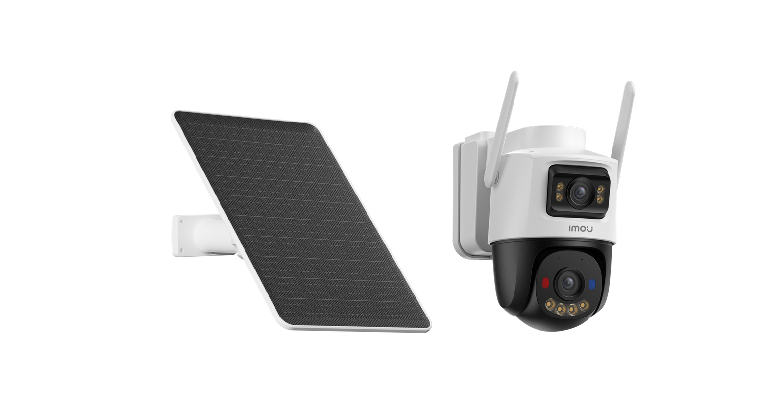 AOV Dual 5MP+5MP Solar Battery 4G- IPC-SA70F-10M0T2 EU/FSP008